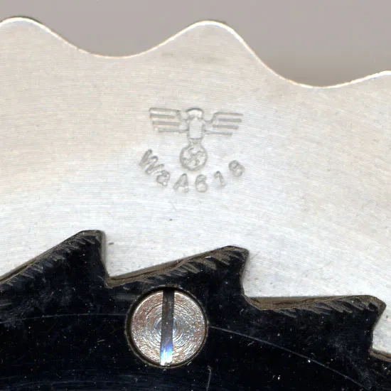 Enigma rotor V eagle close